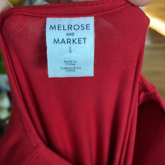 Melrose and Market red fitted dress - Picture 7 of 8